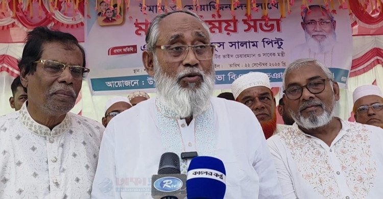 দেশের অবস্থা ভালো না, তাই দ্রুত নির্বাচন হওয়া উচিত: সাবেকমন্ত্রী সালাম পিন্টু
